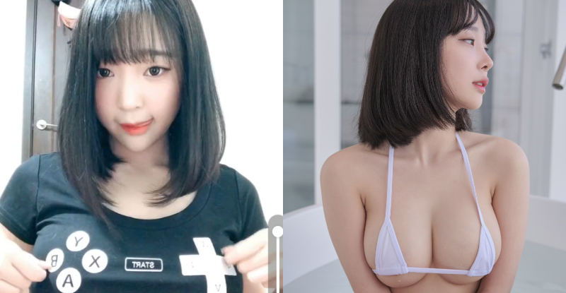 【GG扑克】「清甜猛乳妹」送粉絲最新立體搖桿，「邪惡按鍵」越按越敏感！