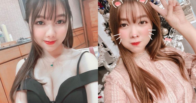 【GG扑克】正妹沛沛「深V洋裝事業線太誘惑」，超兇畫面讓人眼睛無法移開！