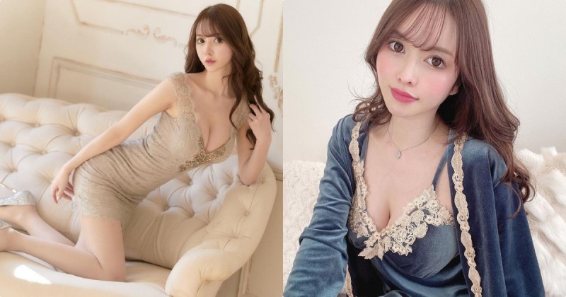 【GG扑克】六本木正妹「低胸睡衣」奢華又火辣，蕾絲款式「充滿性感小心機」！