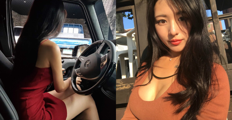 【GG扑克】好反差！氣質姐姐深Ｖ到底「飽滿大球」跑出來，「深邃事業線」充滿奶香味！