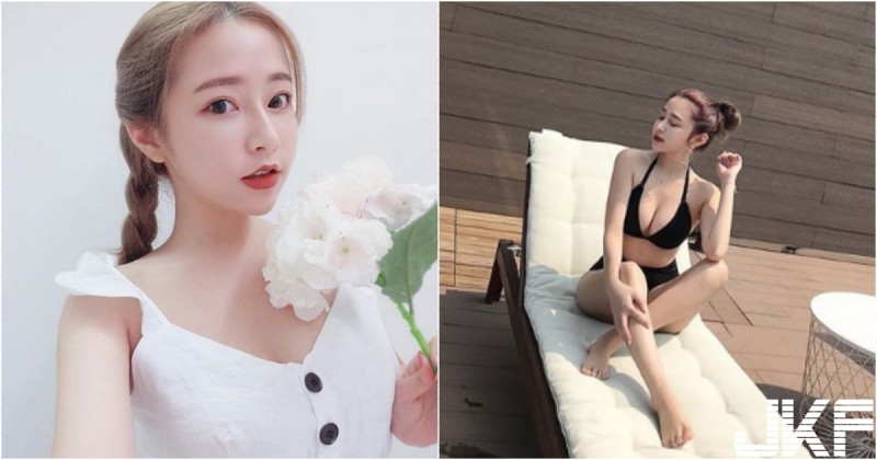 【GG扑克】蘿莉系正妹「發育完全」，甜美娃娃臉搭「E級大長輩」反差萌好兇！