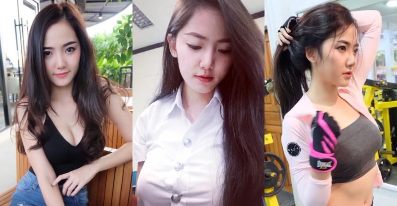 【GG扑克】「大奶學生妹」襯衫釦子快撐爆！飽滿美乳呼之欲出　「奶夾霜淇淋」技能GET！