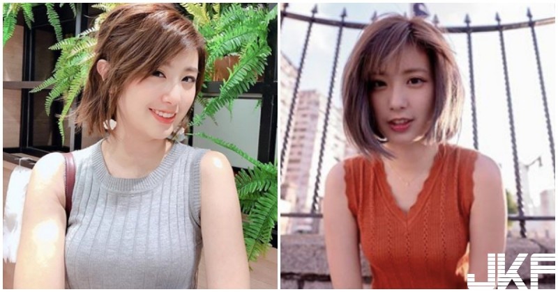 【GG扑克】大眼正妹激似賈靜雯，緊身衣下「渾圓胸型」惹火到極點！