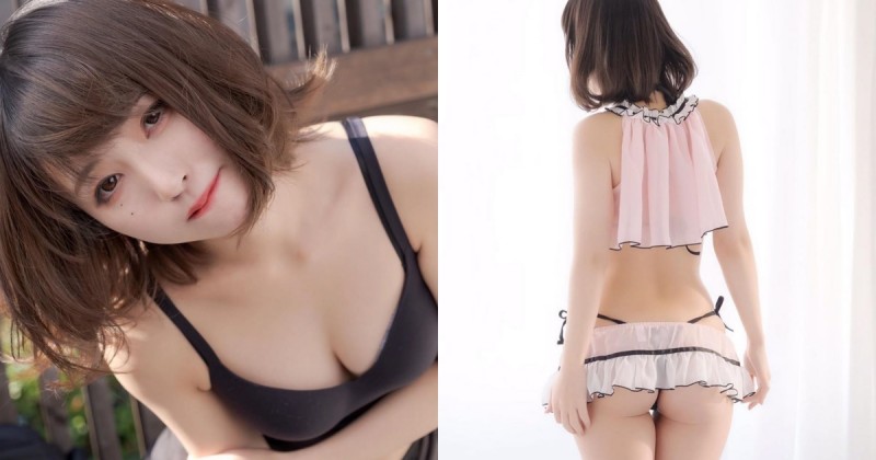 【GG扑克】櫻花妹的「肉肉麻糬大腿」！白嫩弧度超美味，絕對領域讓人胃口大開！