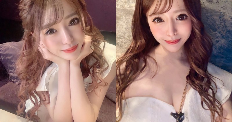 【GG扑克】美豔櫻花妹「電力超強大」，「深溝微露」微笑好撩人！