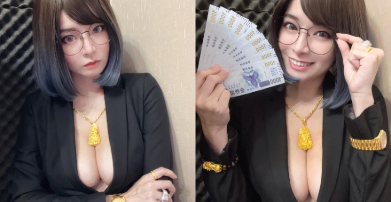 【GG扑克】用五倍券「包鬼」你願意嗎？「郭鬼鬼 Angela」爆乳促買氣