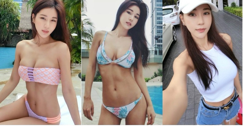 【GG扑克】讓人抓狂！妹子挖空背心展現「過人乳量」，露出「飽滿大奶」溢出螢幕外啦…
