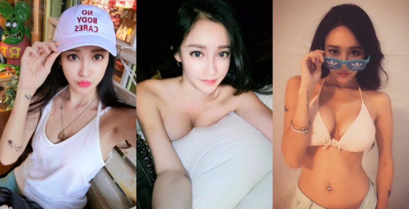 【GG扑克】「爆乳正妹」在床上上空自拍！連喵星人也對美乳愛不釋手！好想當貓啊！