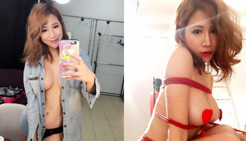 【GG扑克】走光！辣模辛尤裏「露乳暈照」外流，遭網友狂洗板！沒想到A片群組竟流傳這張照片