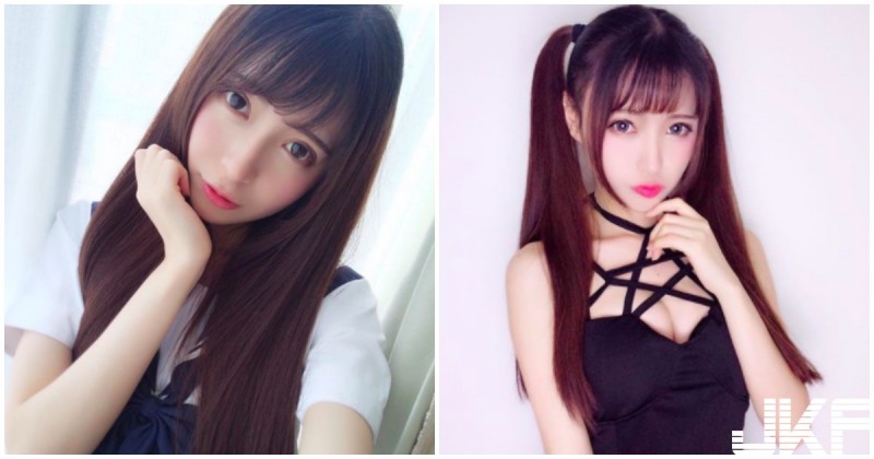 【GG扑克】超性感美乳Coser！平時是乖巧制服妹，換上低胸裝變好邪惡啊！