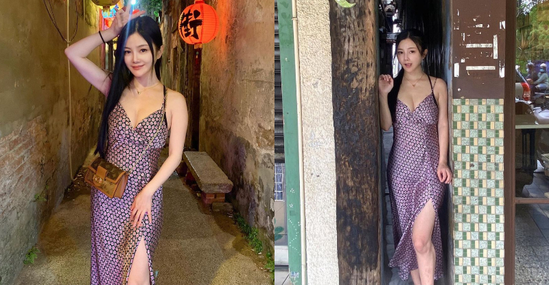 【GG扑克】性感姊姊「小桃子」古都秀玉腿，美體深卡「台南摸乳巷」讓人超想貼著走！