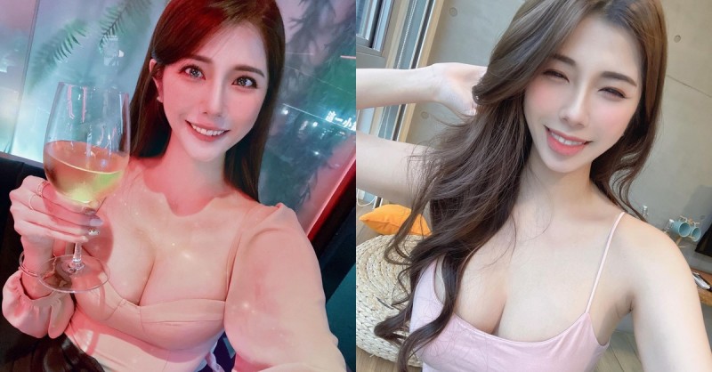 【GG扑克】要喝一杯嗎？氣質美人「Joanna沐沐」餐廳小酌，迷人身材好搶眼