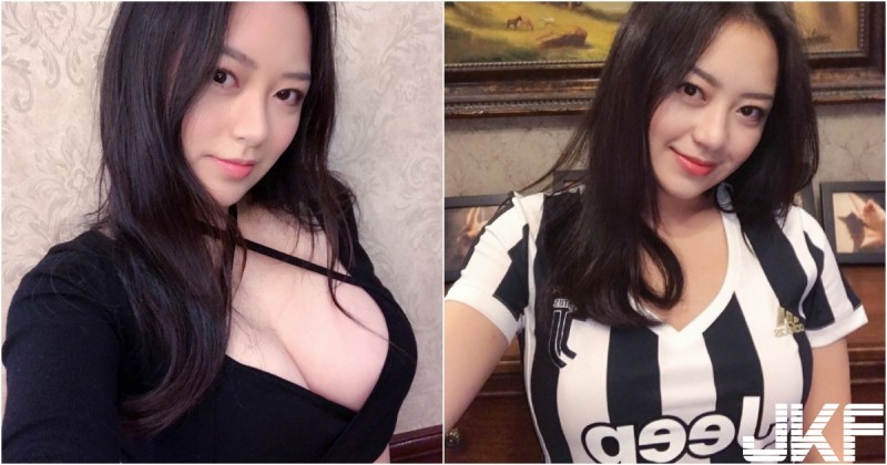 【GG扑克】「大奶體育主播」脾氣超差！自備「兩顆奶球」隨時應戰！球衣都快塞不下了！