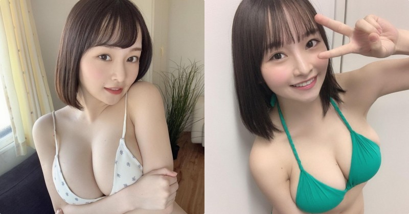 【GG扑克】混血小隻馬「超兇H奶大到驚人」，「快蹦出的大乳量」好極品呀！