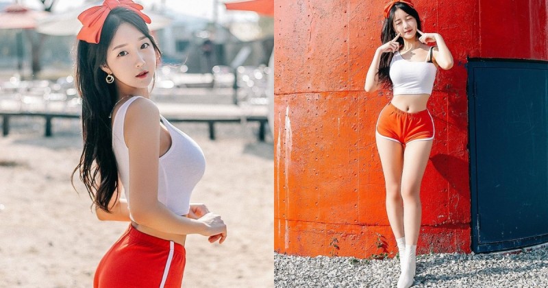 【GG扑克】「八頭身正妹」루미 Rumi比例好到誇張！前凸後翹宛如「真人版娜美」！