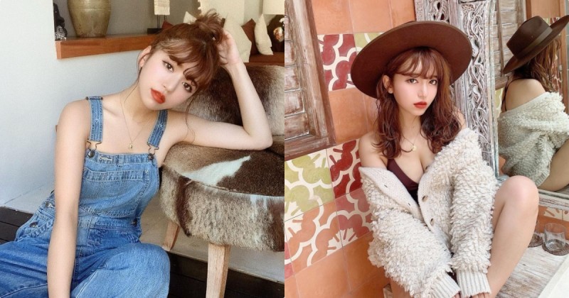 【GG扑克】小隻馬女孩「美音」外套裡有美乳，背後鏡子更出賣「性感大腿線條」！