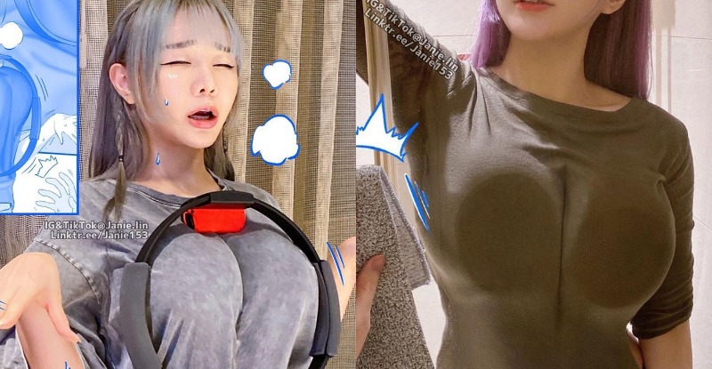 【GG扑克】星期一的豐滿！「真人巨奶」開工上線，「暴力猛乳」卡健身環還嬌喘